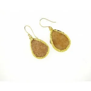 Blush Druzy Earrings
