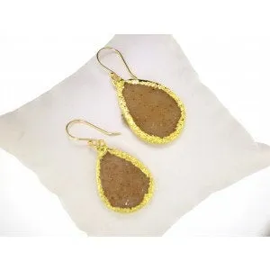 Blush Druzy Earrings
