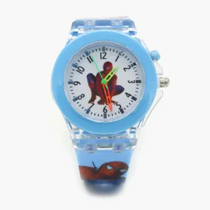 Boys Analog Light Watch - Sky Blue