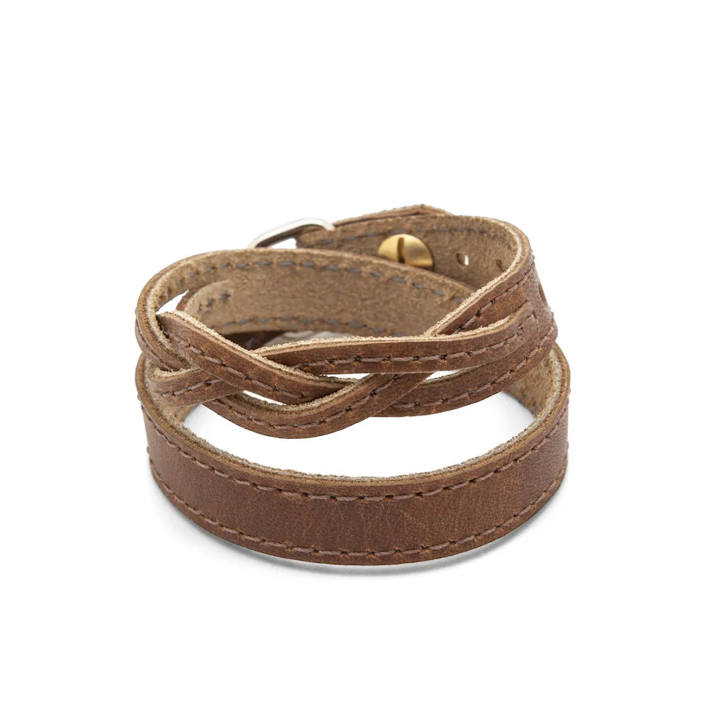 Braided TWIST Watch – Tan
