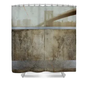 Brooklyn  Fog - Shower Curtain