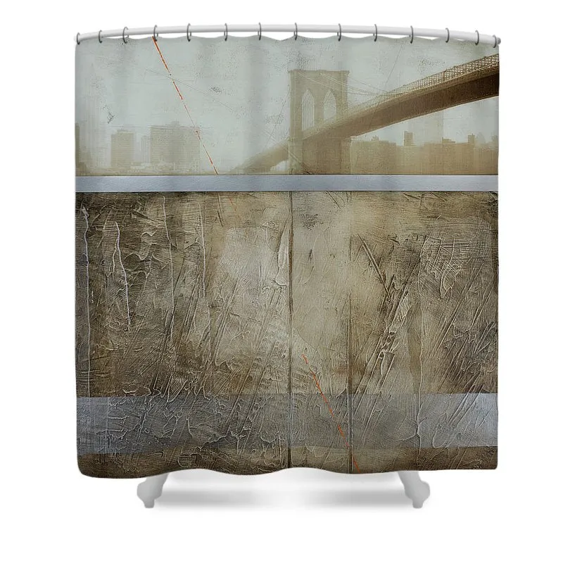 Brooklyn  Fog - Shower Curtain