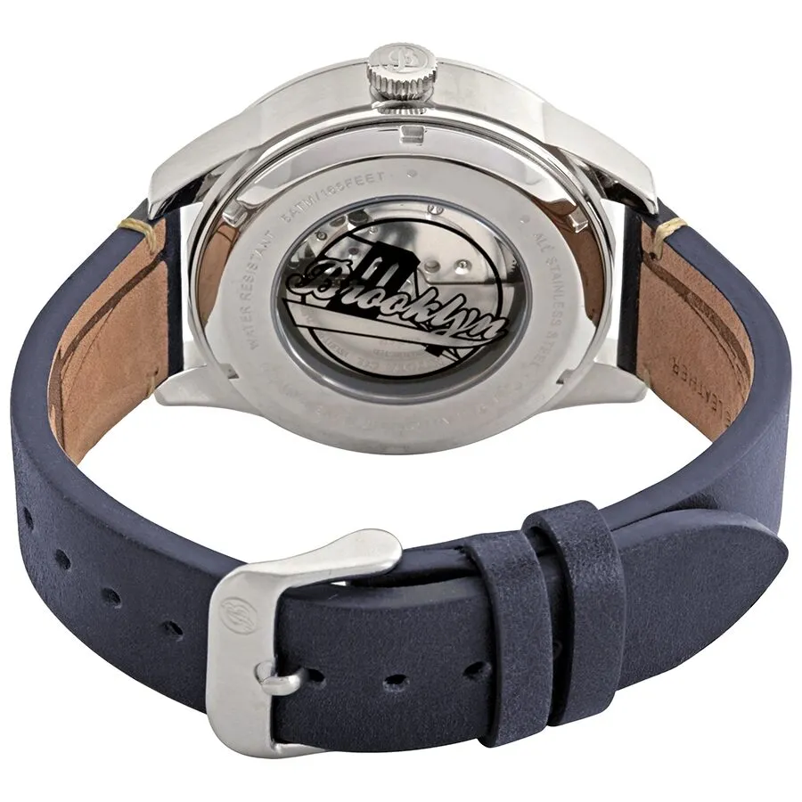 Brooklyn Watch Co. Wyckoff Automatic Silver Dial Men's Watch 8353A5