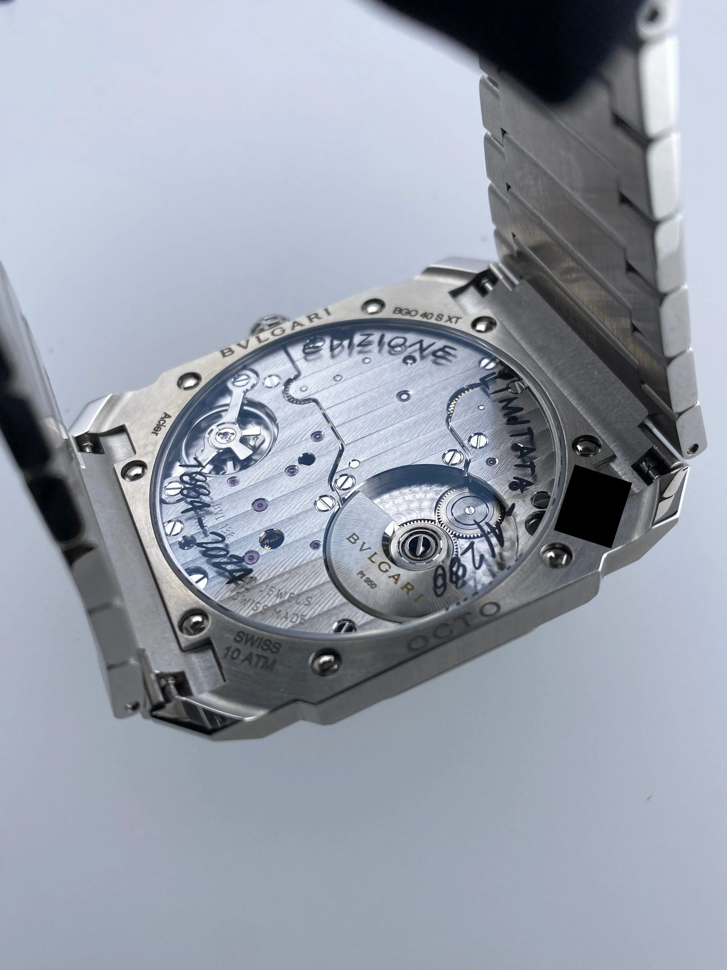 Bulgari Octo Finissimo Sketch 104163 Mens Watch Box Papers