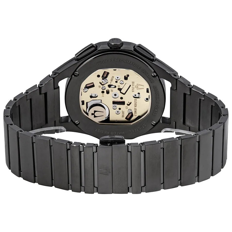 Bulova Curv Chronograph Dark Grey Dial Men's Watch 98A206