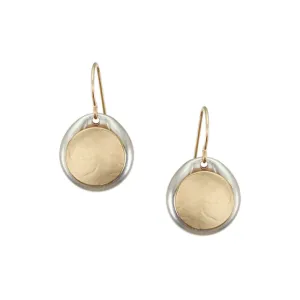 Button Wire Earrings