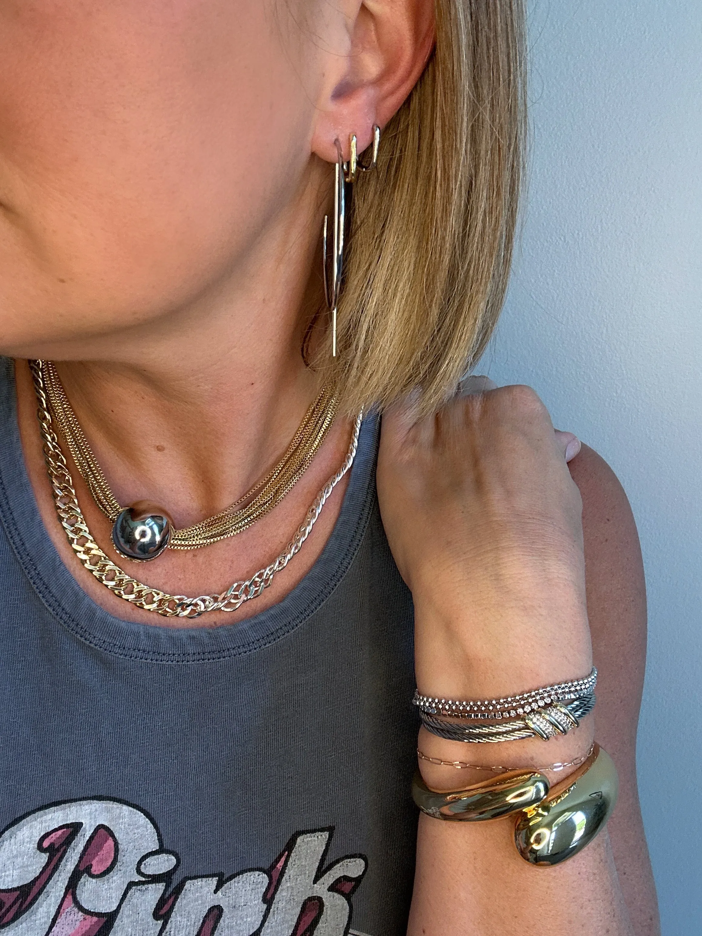 Cara Gold Hoop