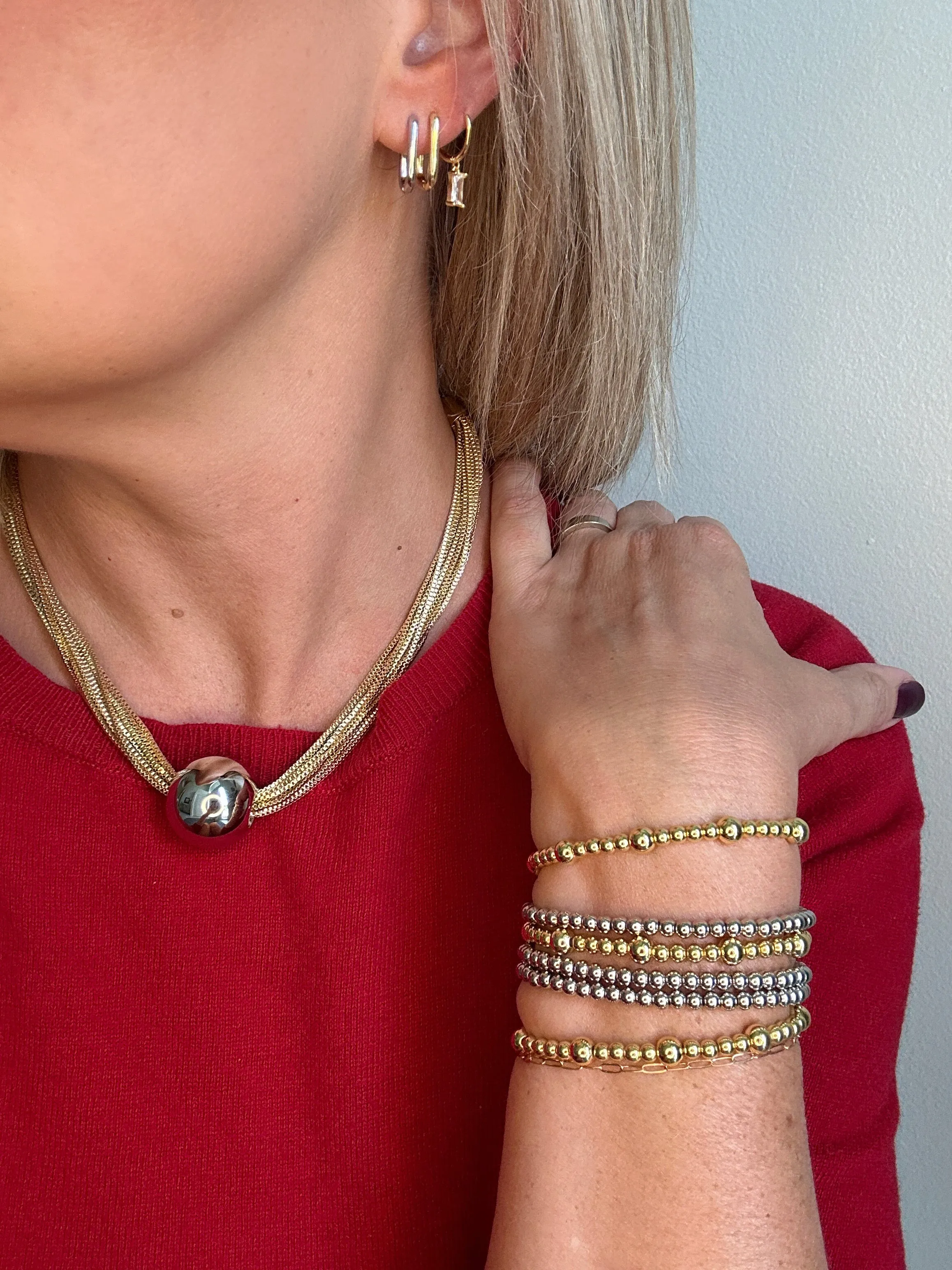 Cara Gold Hoop
