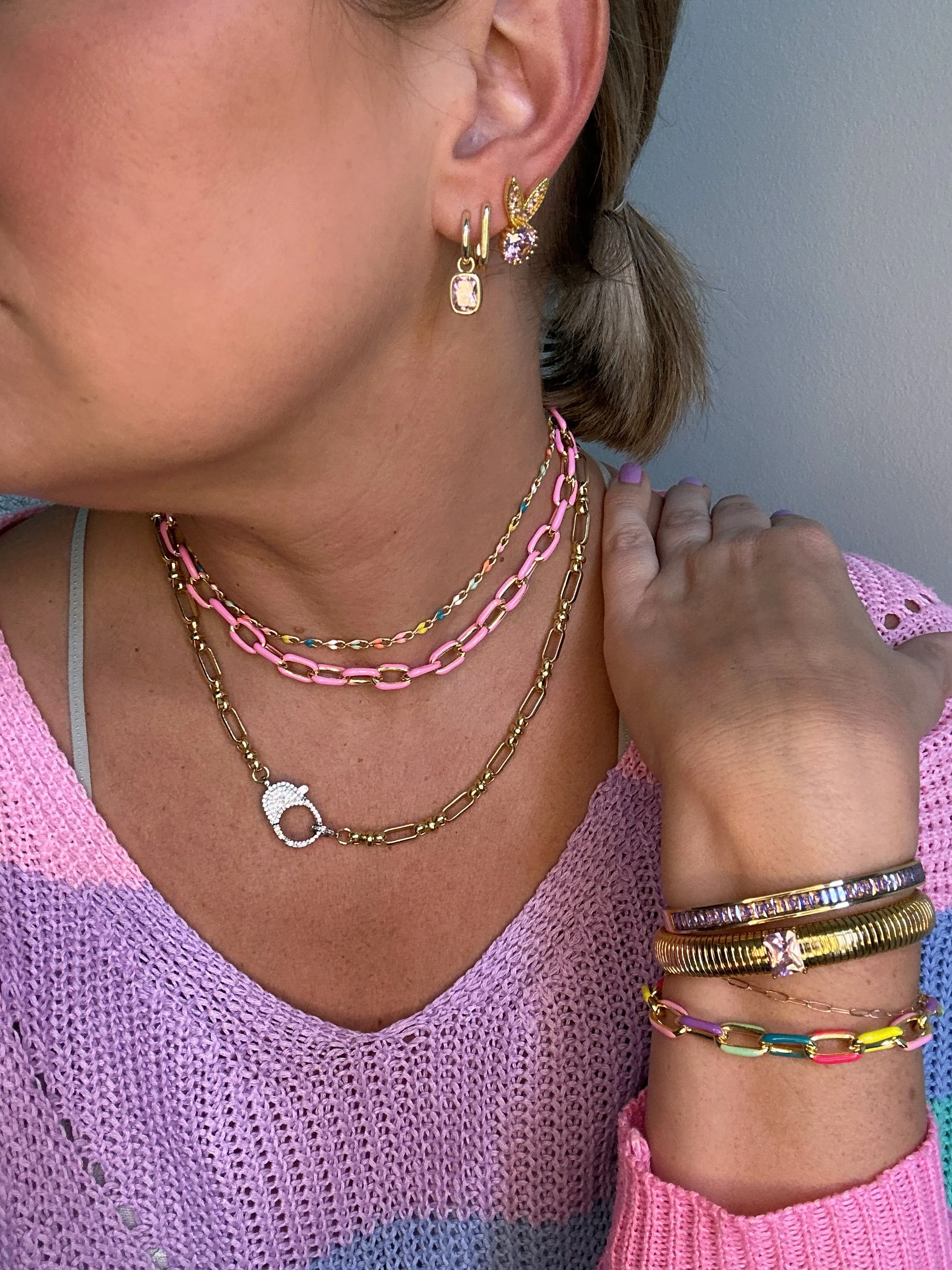 Cara Gold Hoop