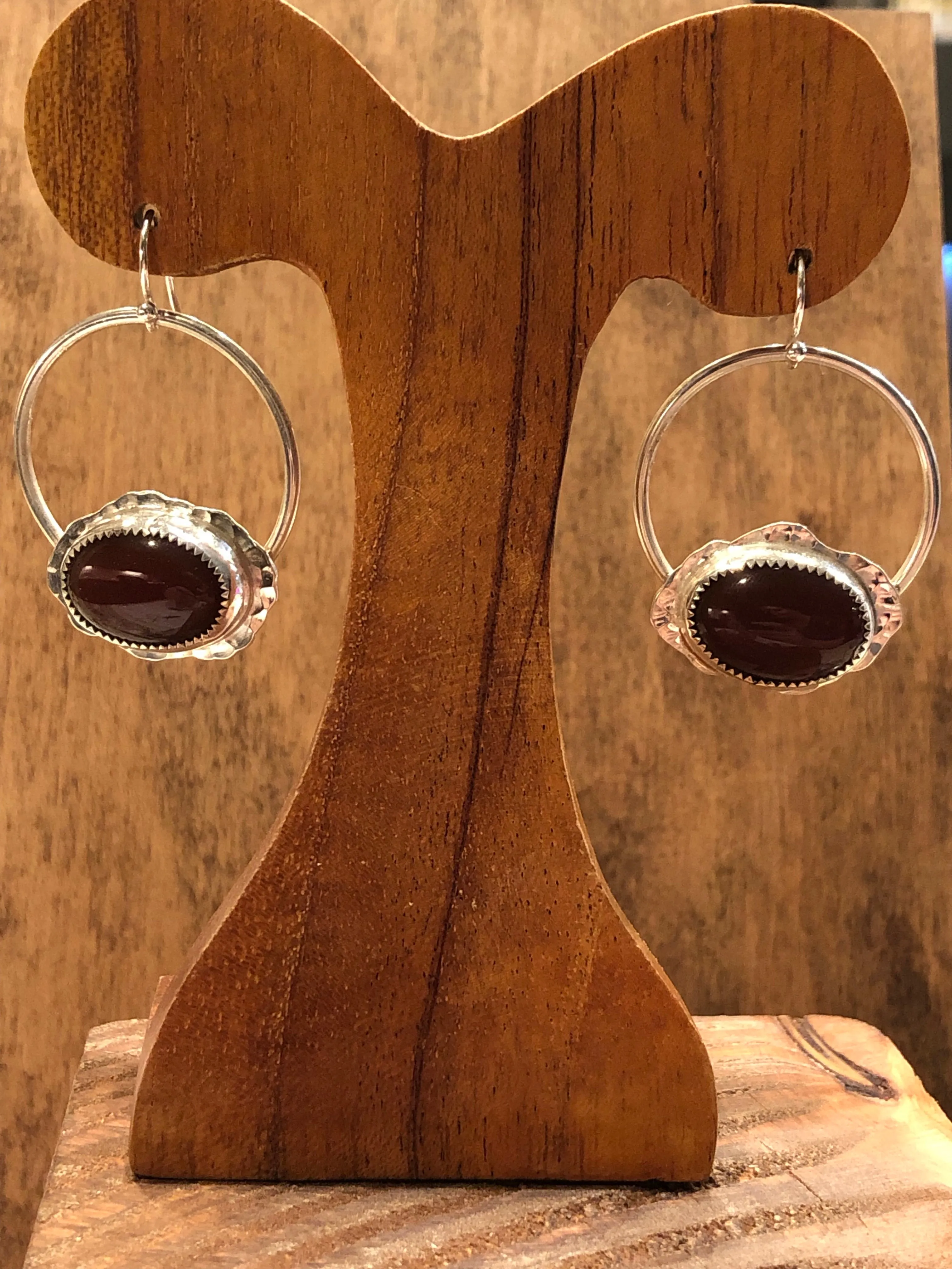 Carnelian Dangle Earrings
