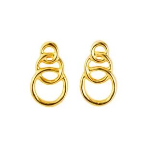 Chain by Chain (Earrings, Gold) (PEN0591ORO0000U)