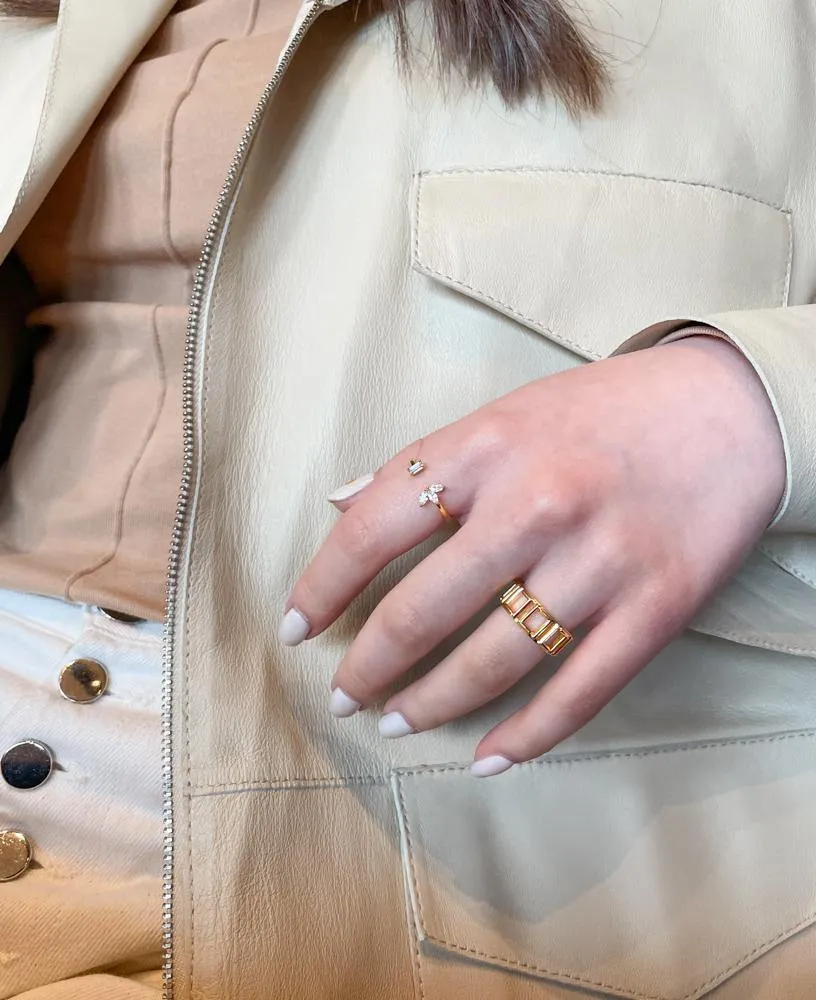 Chantelle 14k Gold Open Ring