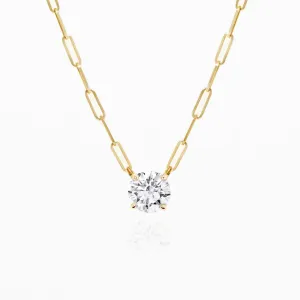 Charo Round Diamond Necklace