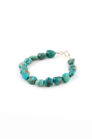 Children's Carico Lake Turquoise Nugget Bracelet