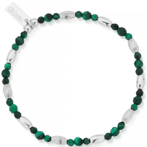 ChloBo Alternative Rice Malachite Bracelet