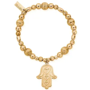 ChloBo Hand Of Love Bracelet - Gold