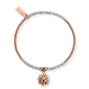 ChloBo Sparkle Sun Bracelet - Two Tone
