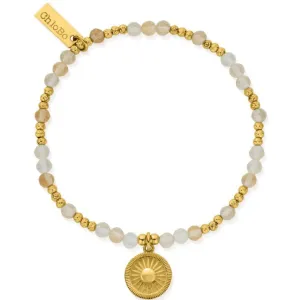 ChloBo Sun Catcher Citrine Bracelet - Gold