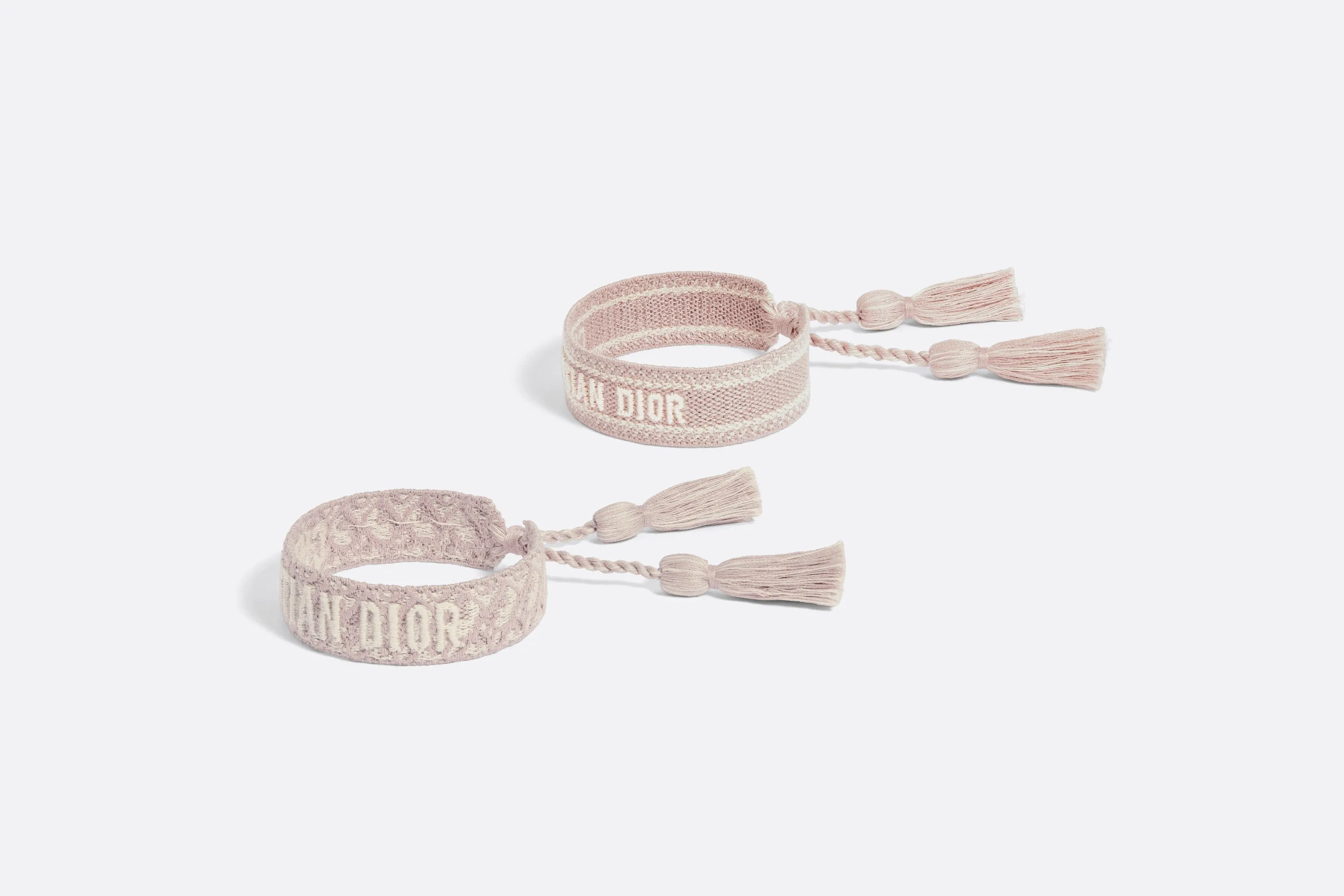 Christian Dior Bracelet Set • Rose Des Vents Dior Oblique Embroidery