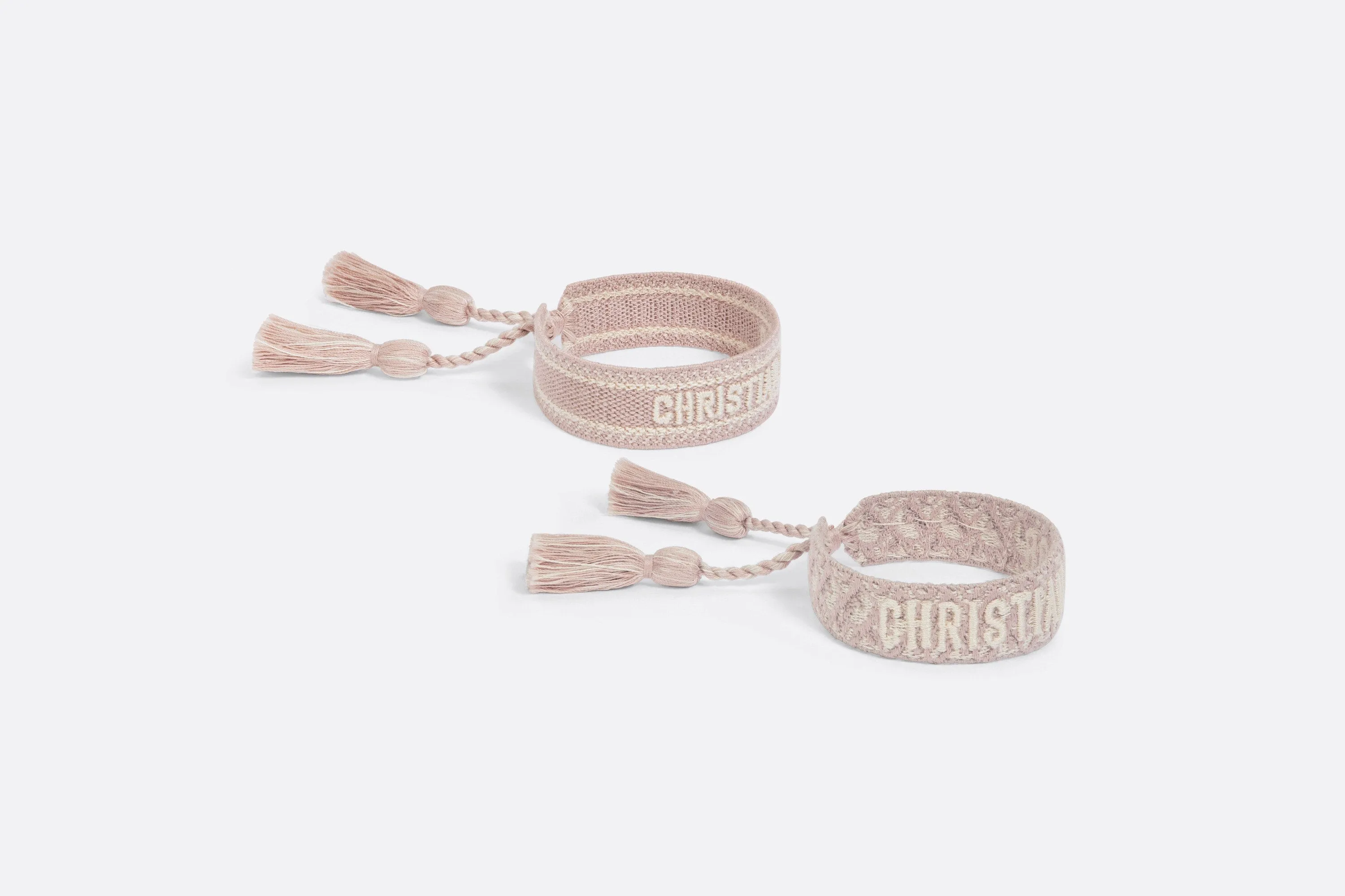 Christian Dior Bracelet Set • Rose Des Vents Dior Oblique Embroidery