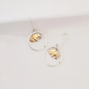 Circle of Pride in Sterling II - Earrings