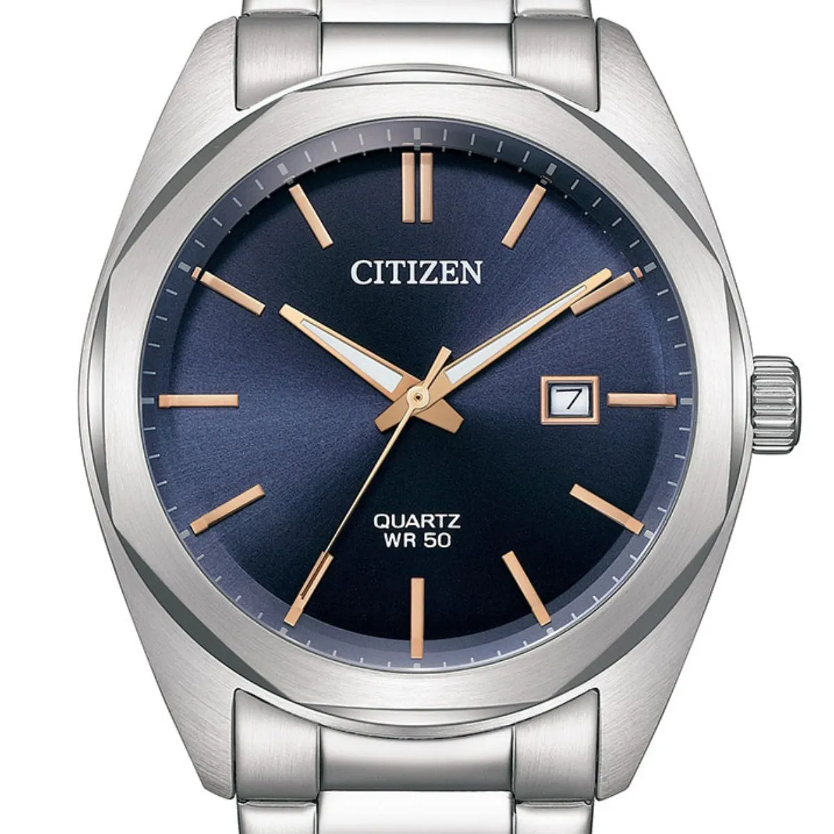 Citizen Quartz BI5110-54H BI5110 Black-Gray Dial Analog Dress Gents Watch