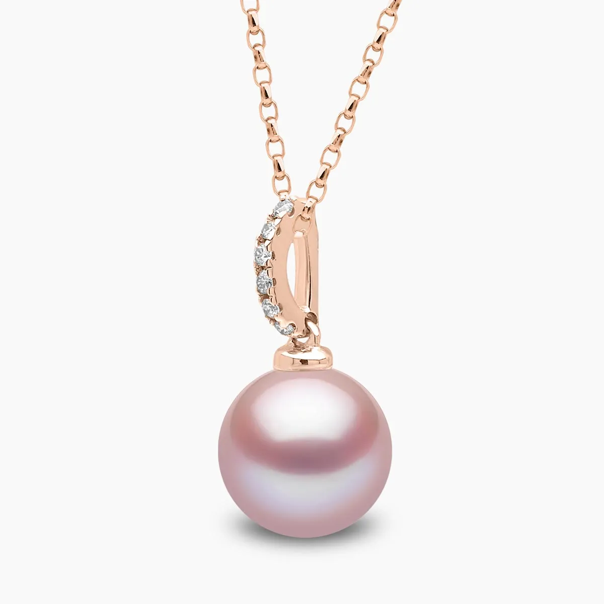 Classic 18K Gold Freshwater Pearl Drop Pendant