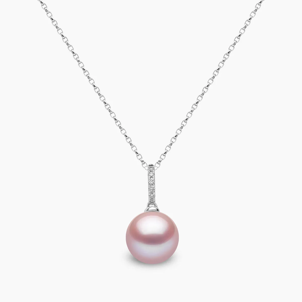 Classic 18K Gold Freshwater Pearl Drop Pendant