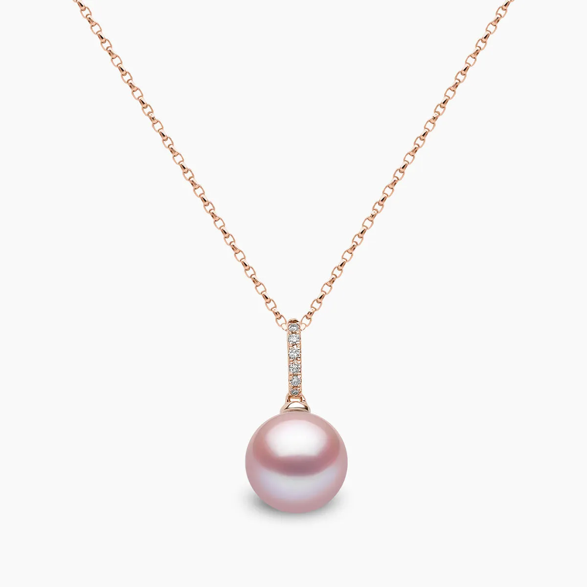 Classic 18K Gold Freshwater Pearl Drop Pendant