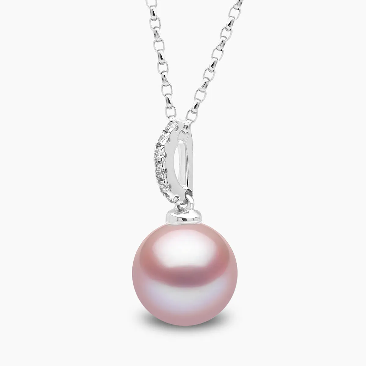 Classic 18K Gold Freshwater Pearl Drop Pendant