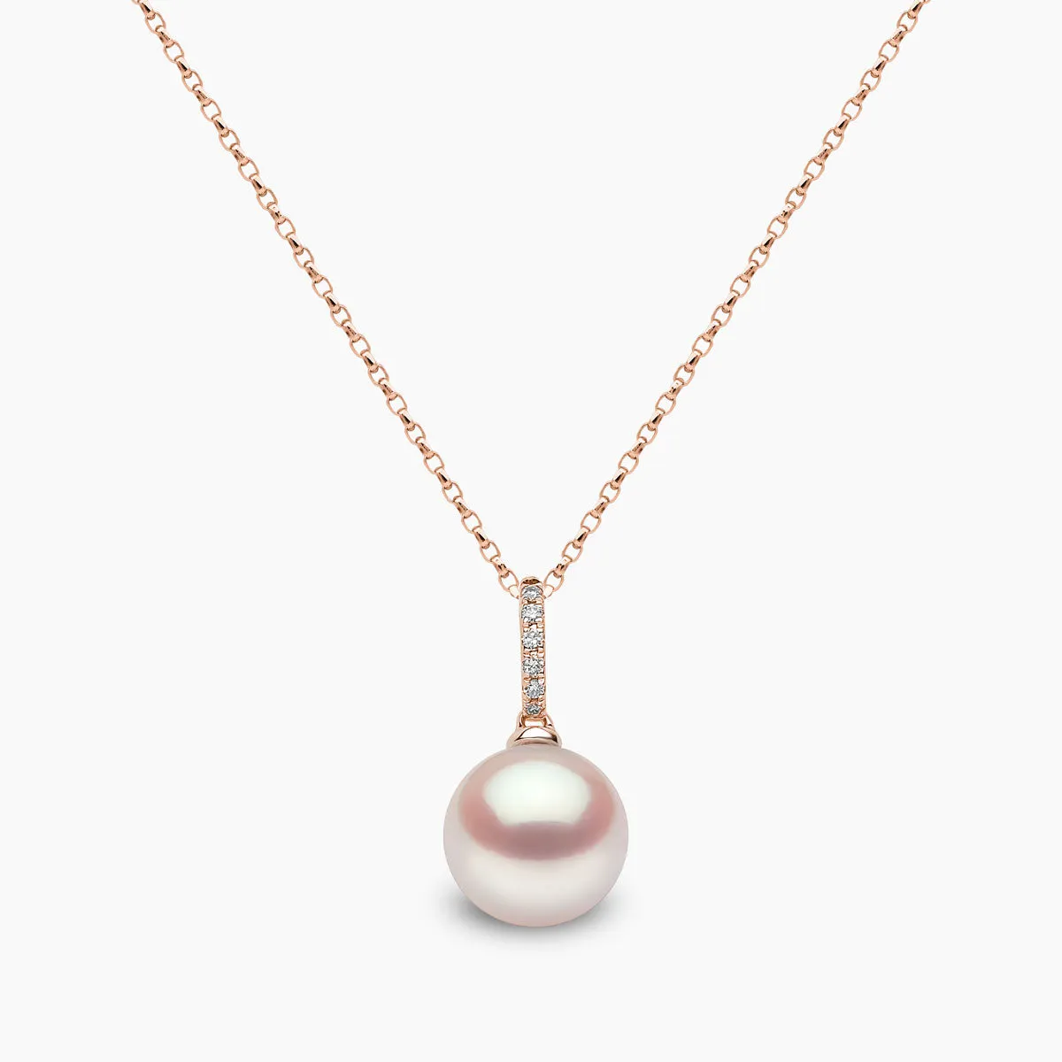 Classic 18K Gold Freshwater Pearl Drop Pendant