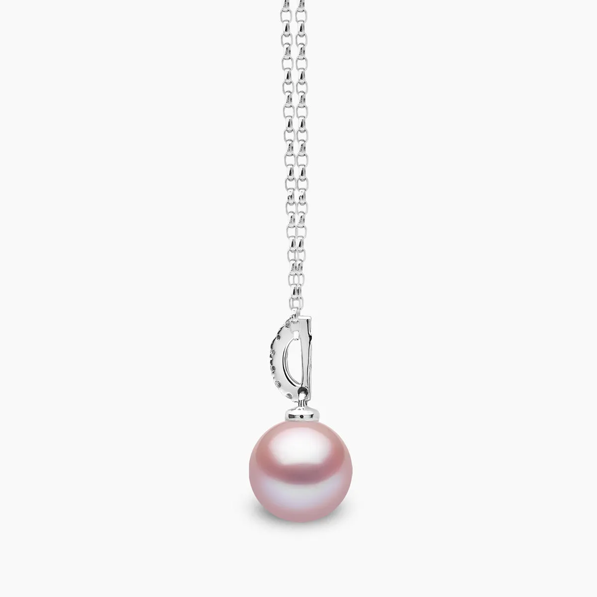 Classic 18K Gold Freshwater Pearl Drop Pendant