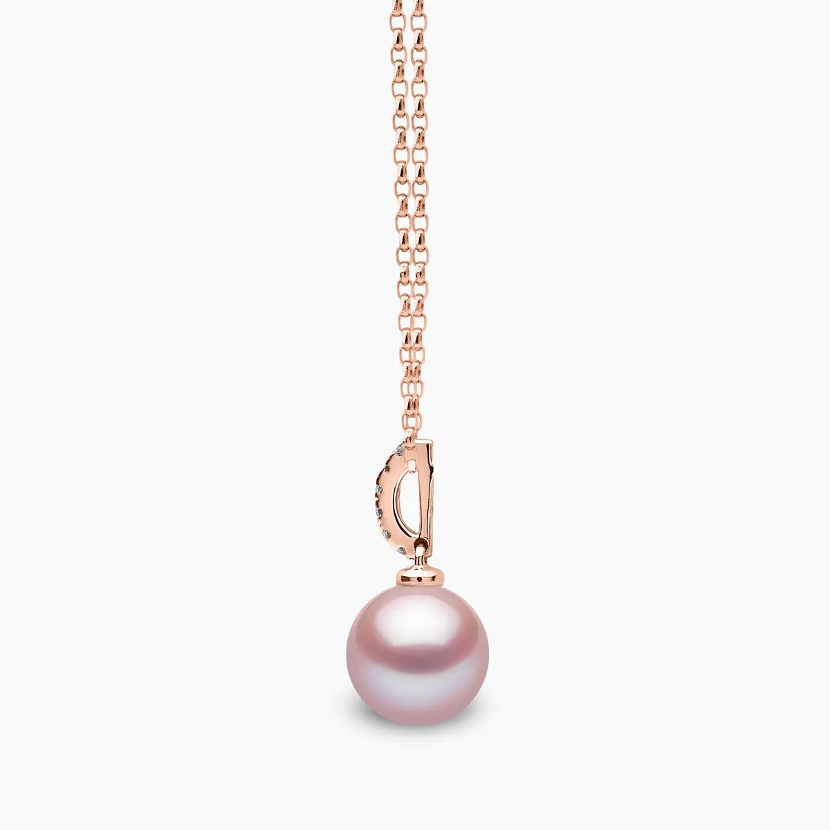 Classic 18K Gold Freshwater Pearl Drop Pendant