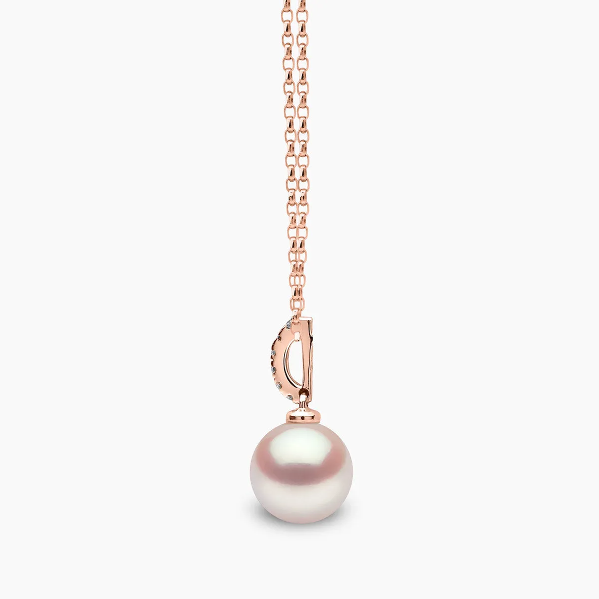 Classic 18K Gold Freshwater Pearl Drop Pendant