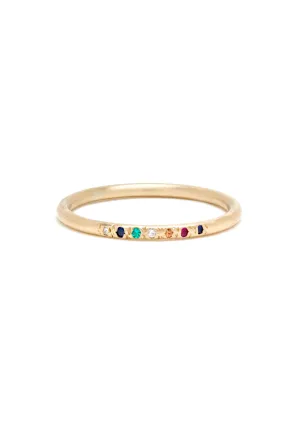 Classic Rainbow Gems Stack Band