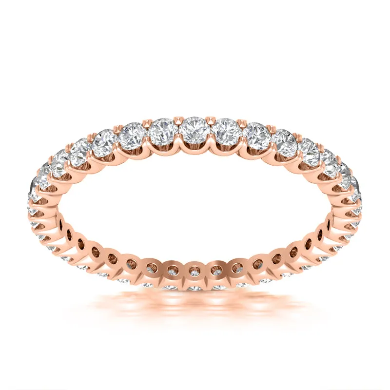 Classic U Shape Eternity Band (1/2ct)