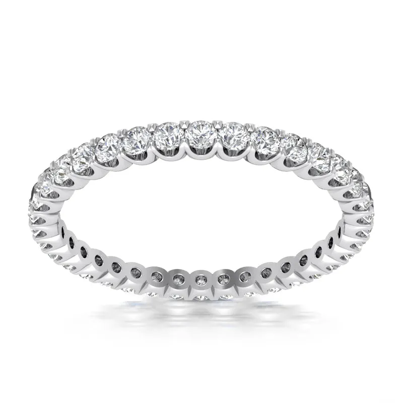Classic U Shape Eternity Band (1/2ct)