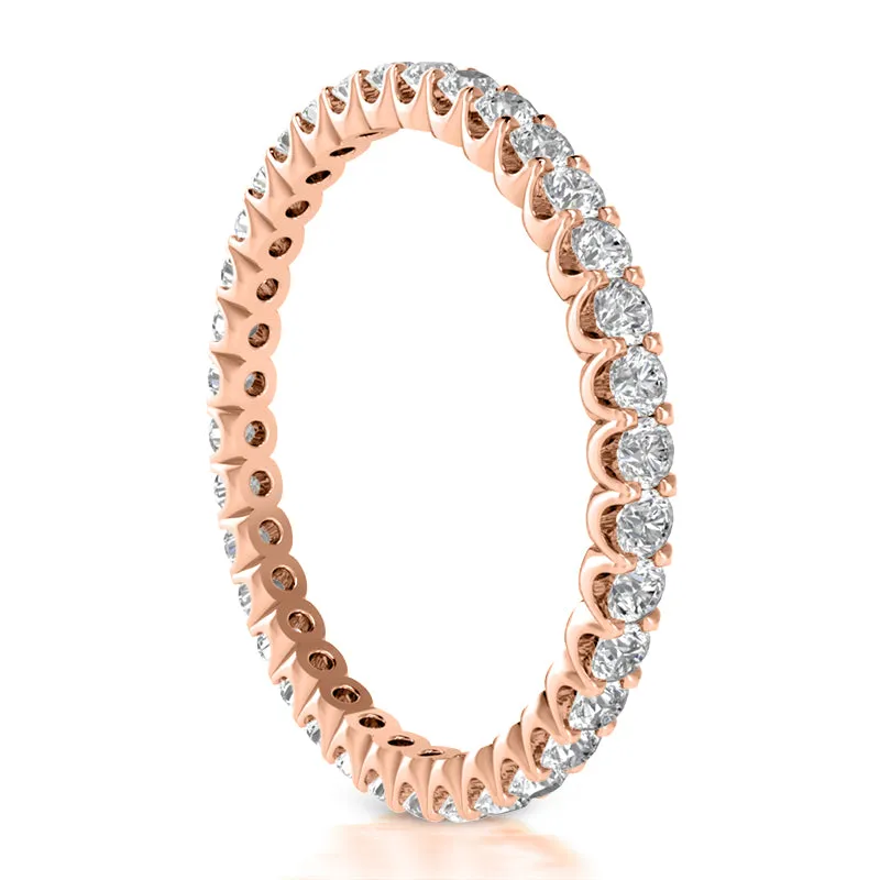 Classic U Shape Eternity Band (1/2ct)