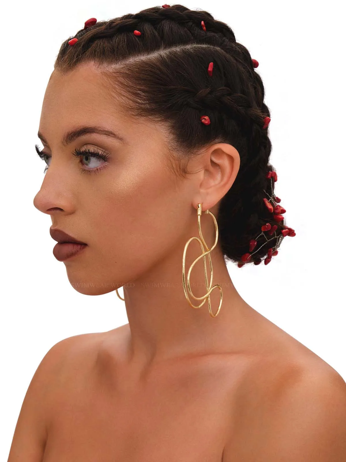 Clef Earrings ::RET