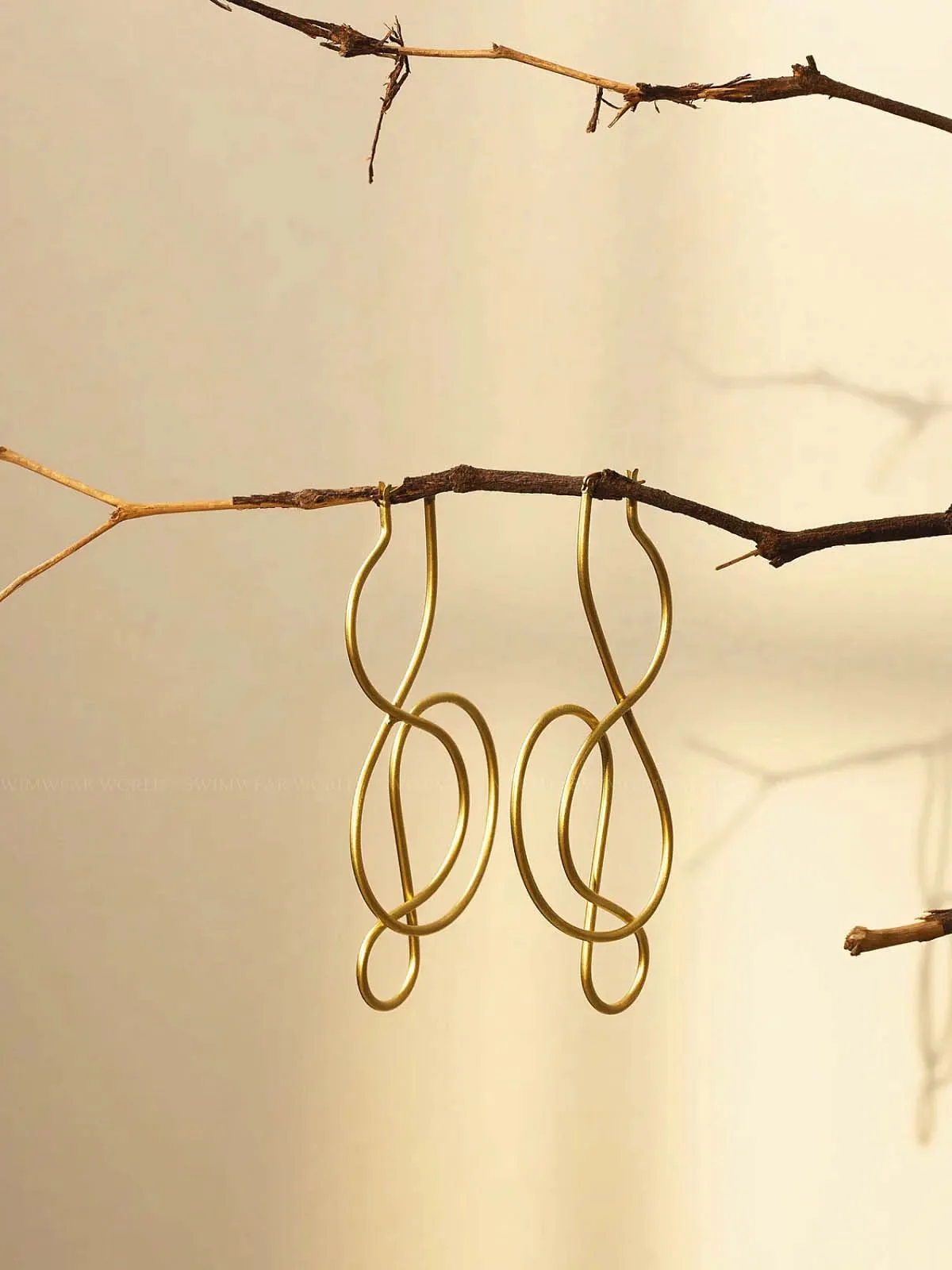 Clef Earrings ::RET