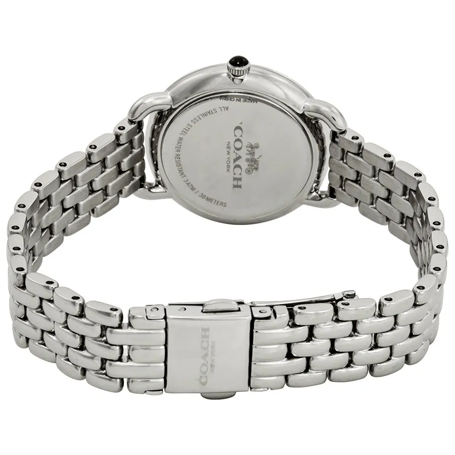 Coach Delancey Slim Quartz Crystal Silver Dial Ladies Watch 14502781