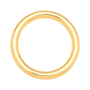 Color Ring shiny - Gold plated