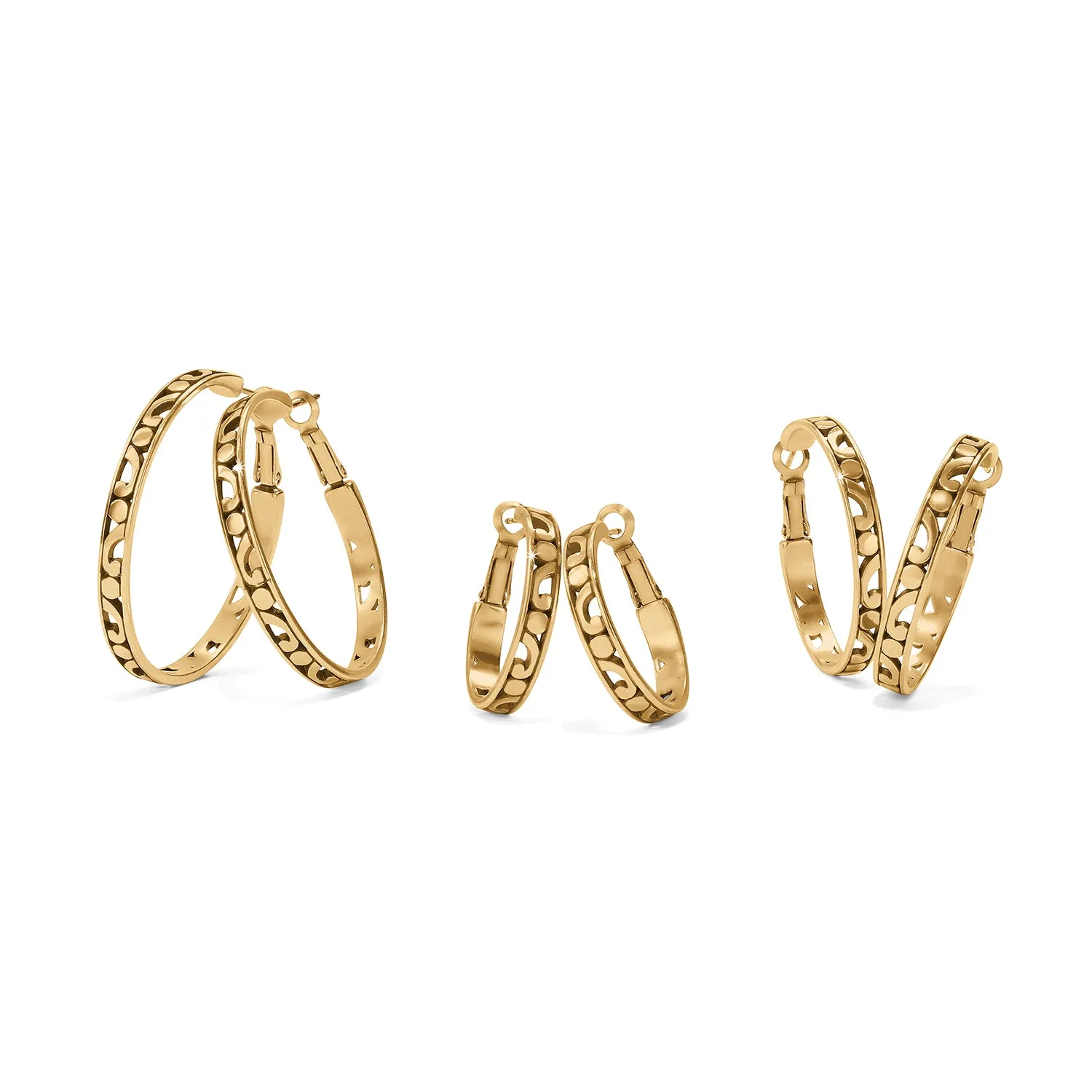 Contempo Small Hoop Earrings - JA9905