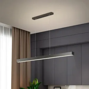 Contemporary LED Chandelier - Minimalist Elegance for Home Villas, Living Rooms, Bedrooms, Dining Rooms, and Studies