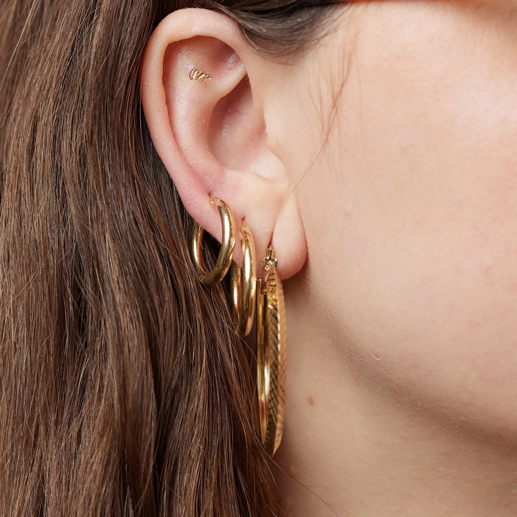 Crosshatch Hoops