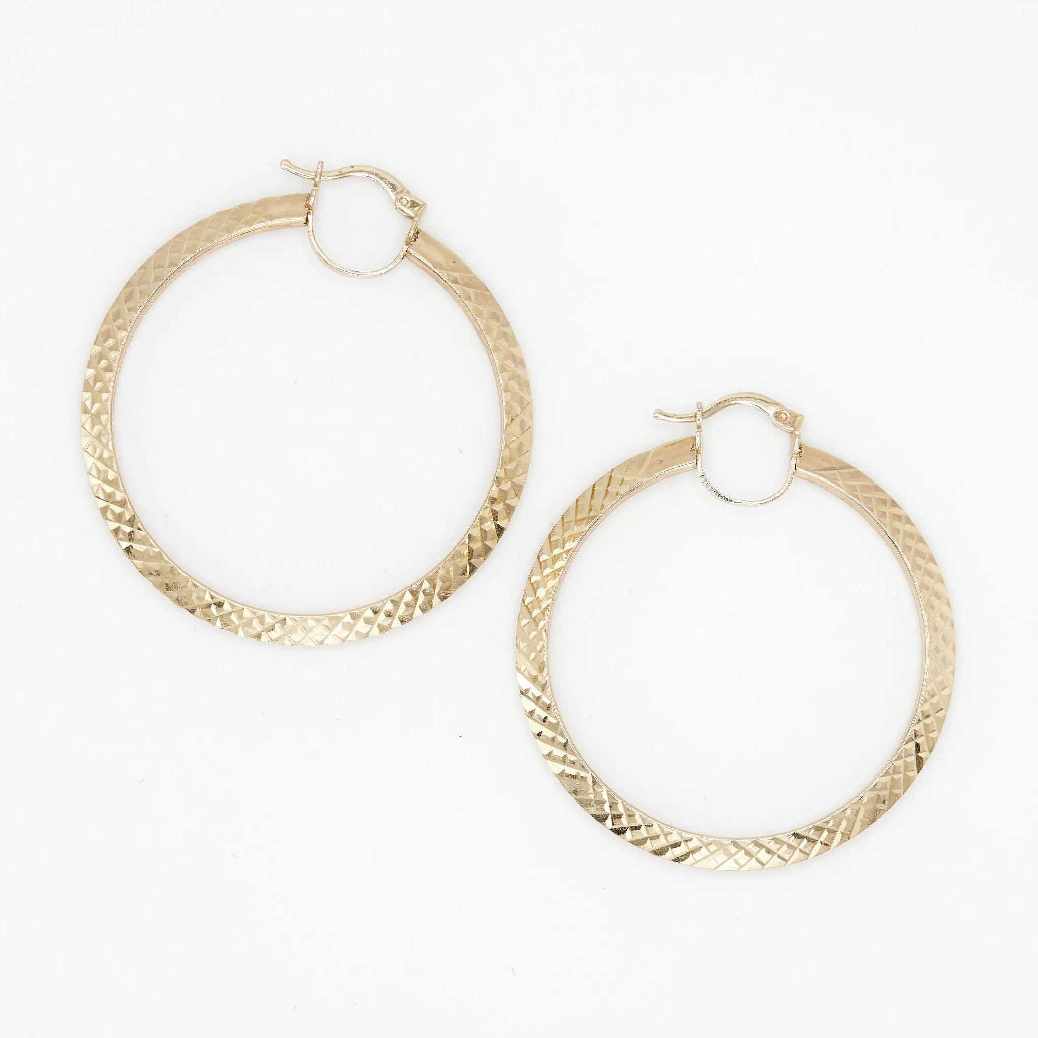 Crosshatch Hoops