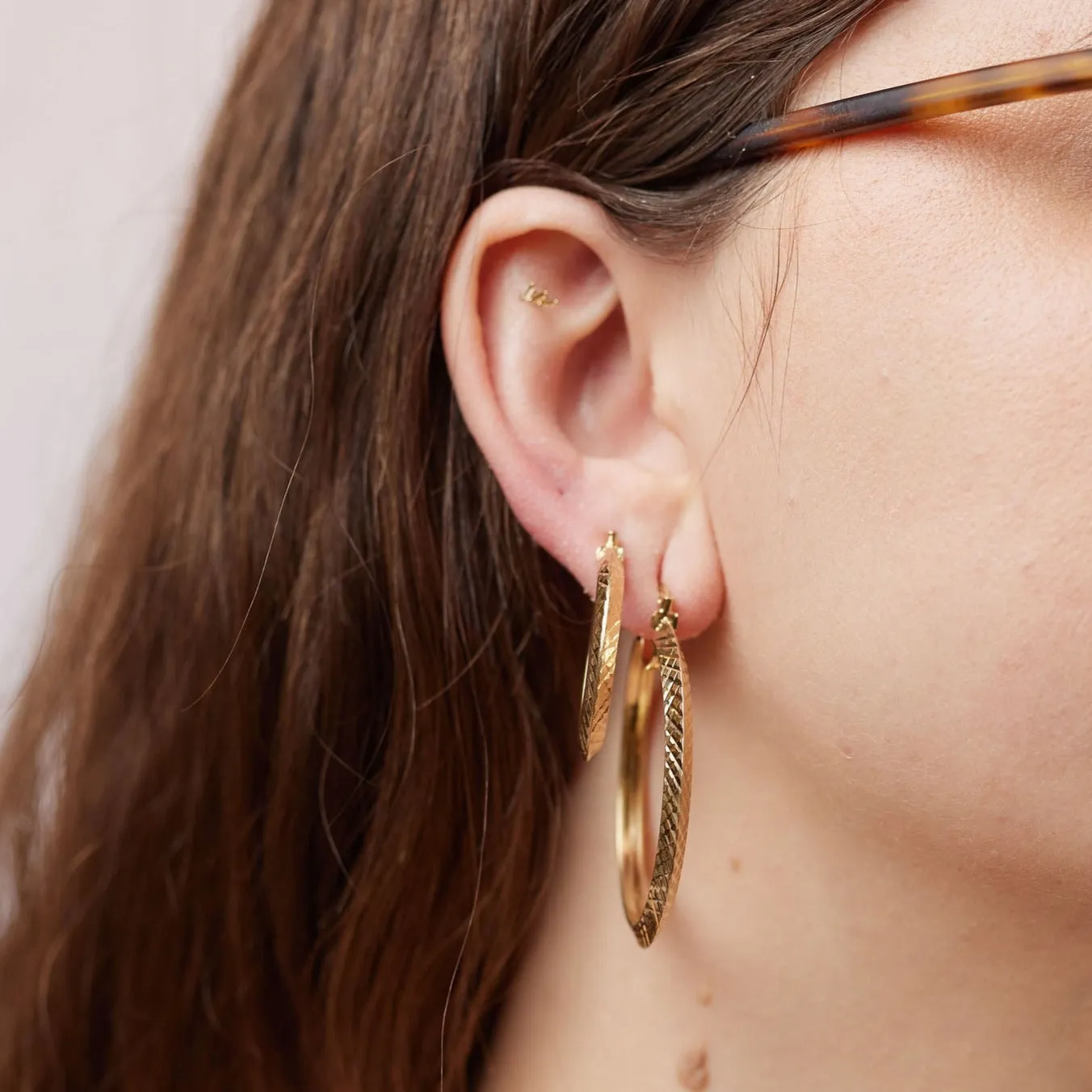 Crosshatch Hoops