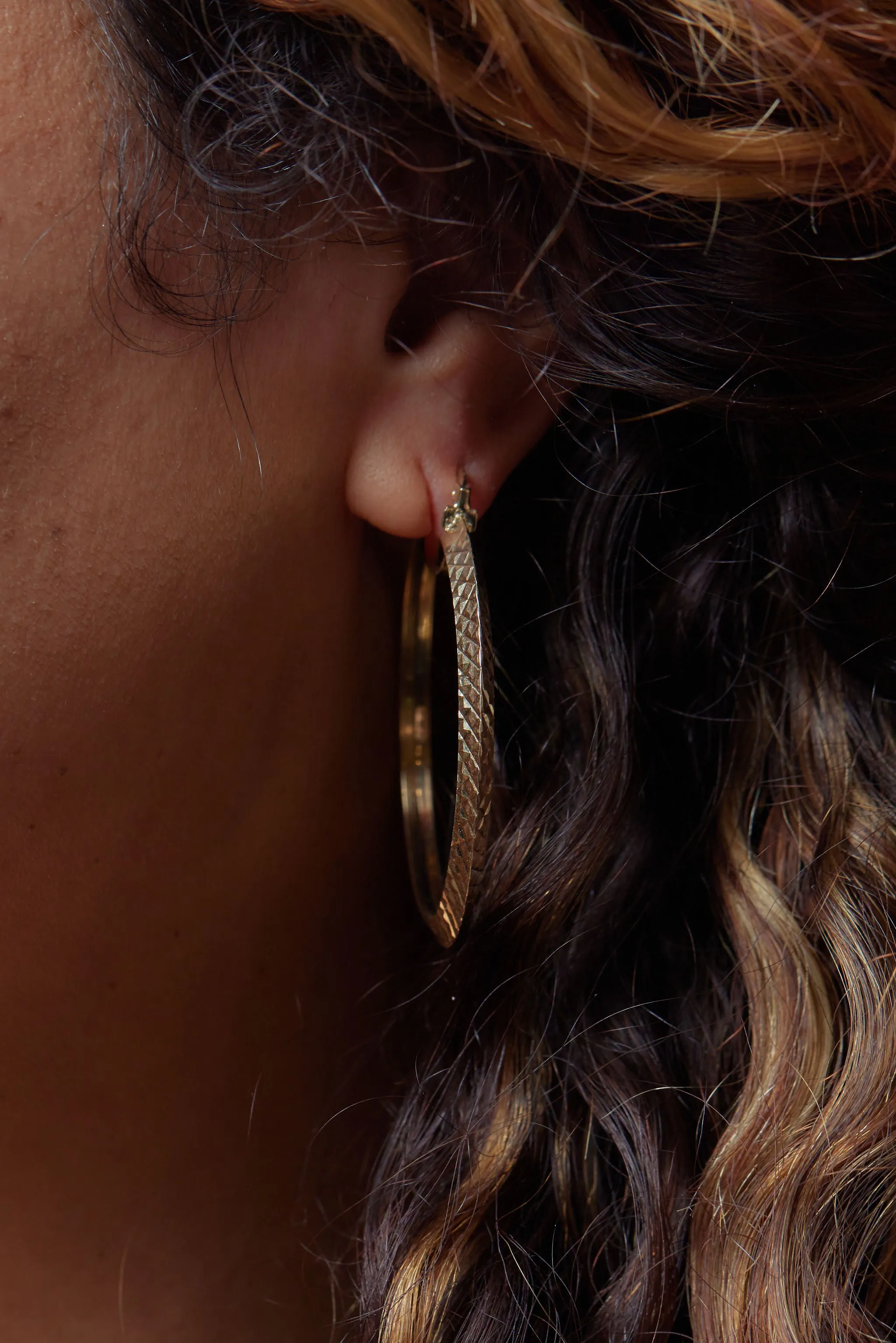 Crosshatch Hoops
