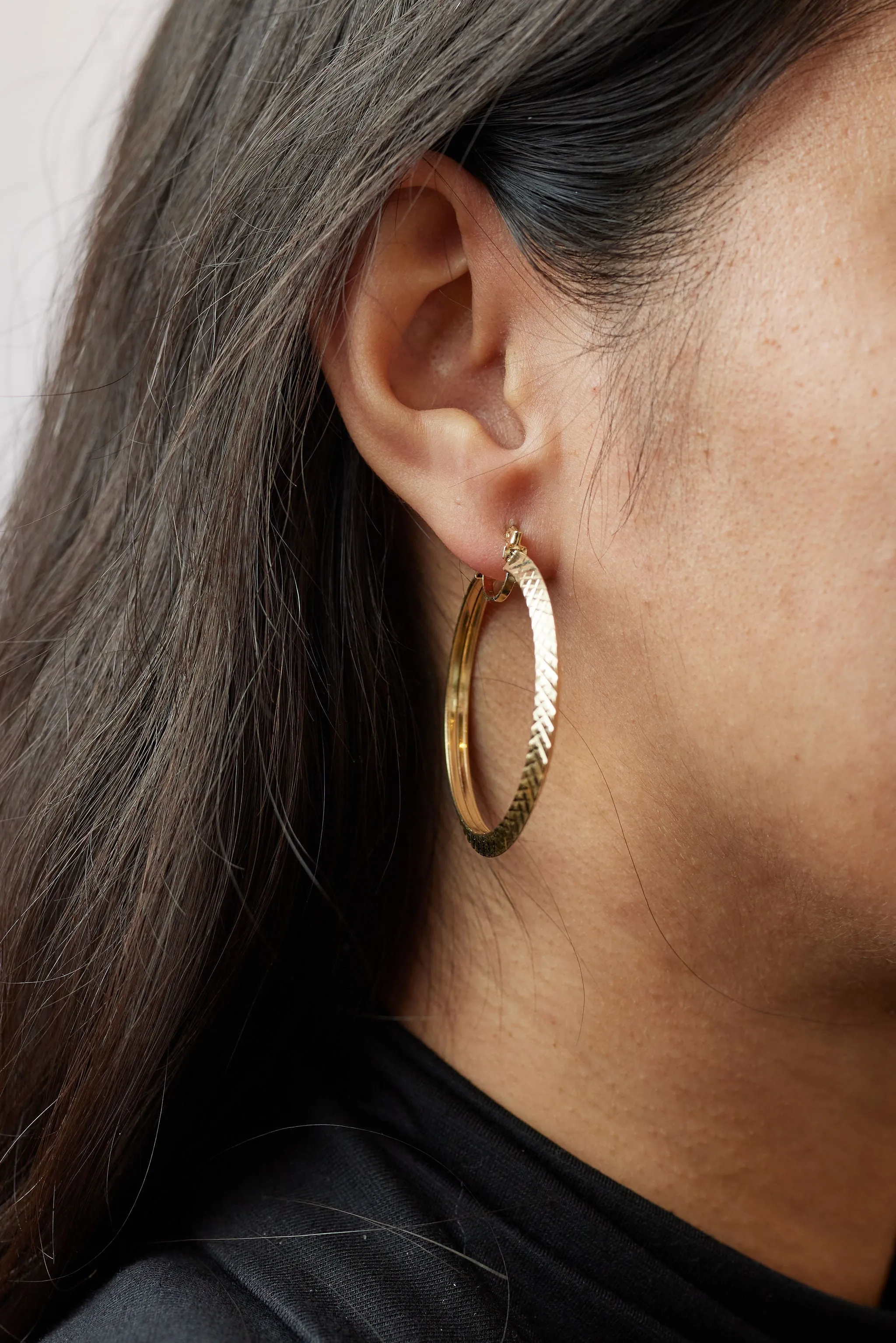 Crosshatch Hoops
