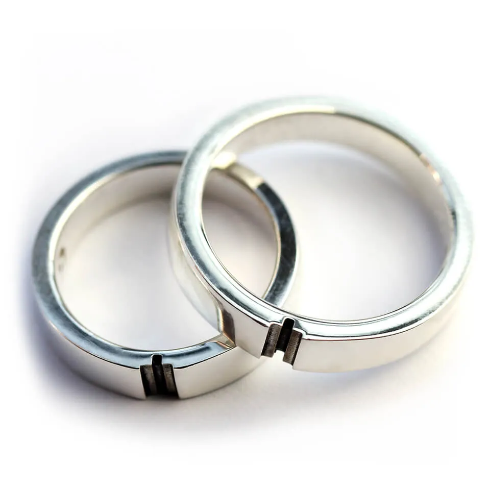 Custom matching plus ring set